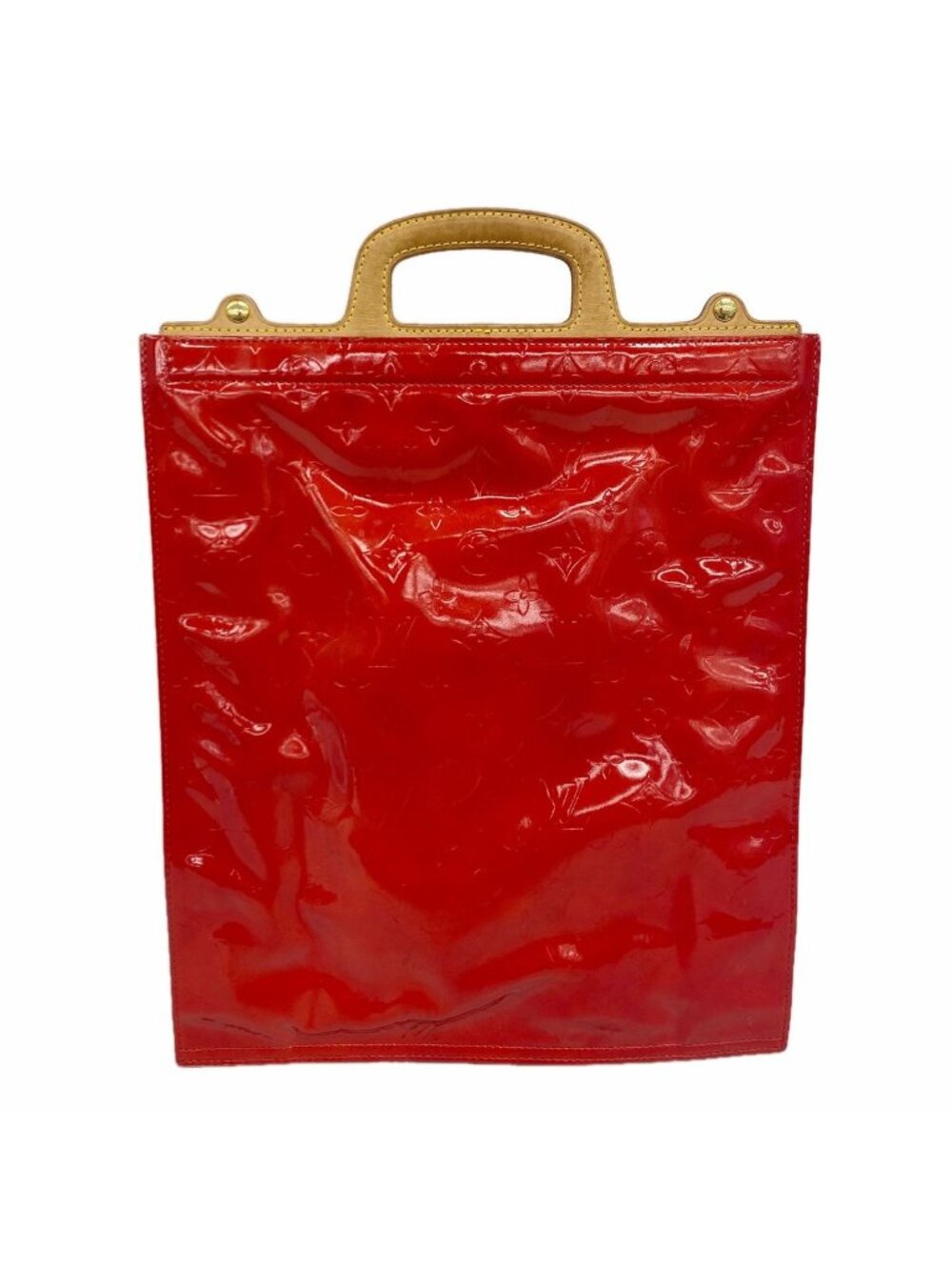 Louis Vuitton Handbag Vernis Stanton Rouge
